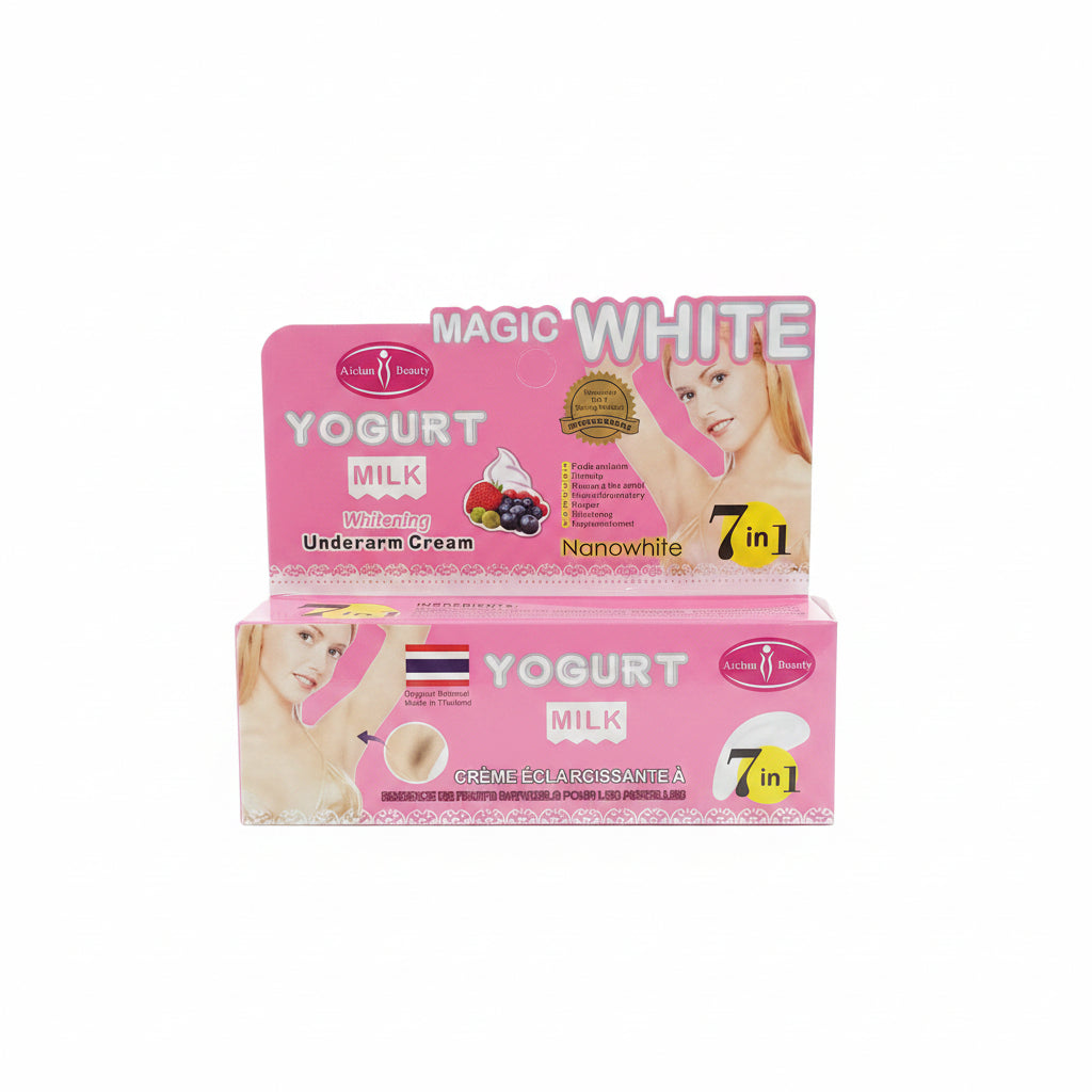 Magic White Yogurt Milk Whitening Underarm Cream (7 in 1)