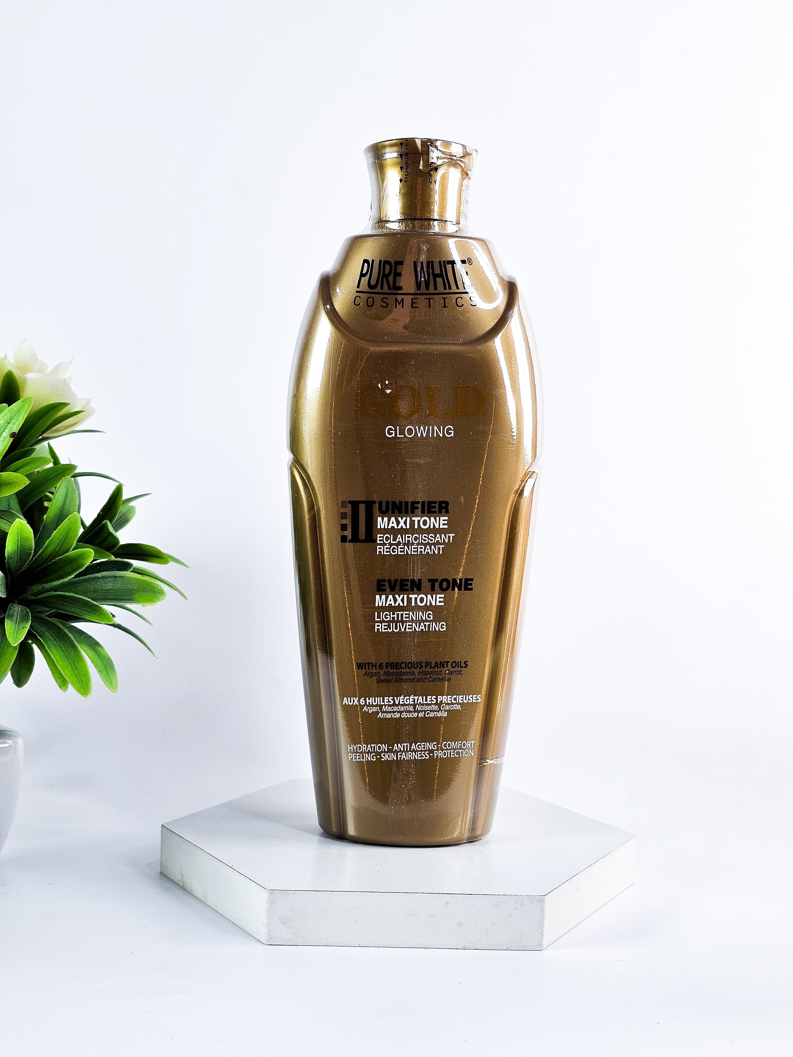 Pure White Gold Glowing Even Tone Maxi Tone Extra Lightening Rejuvenating Lotion