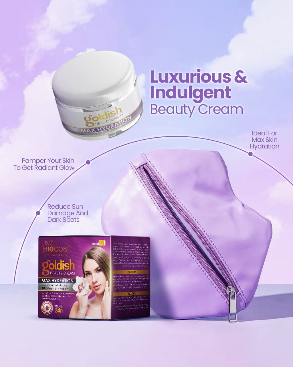 Biocos Goldish Beauty Cream (Max Hydration)