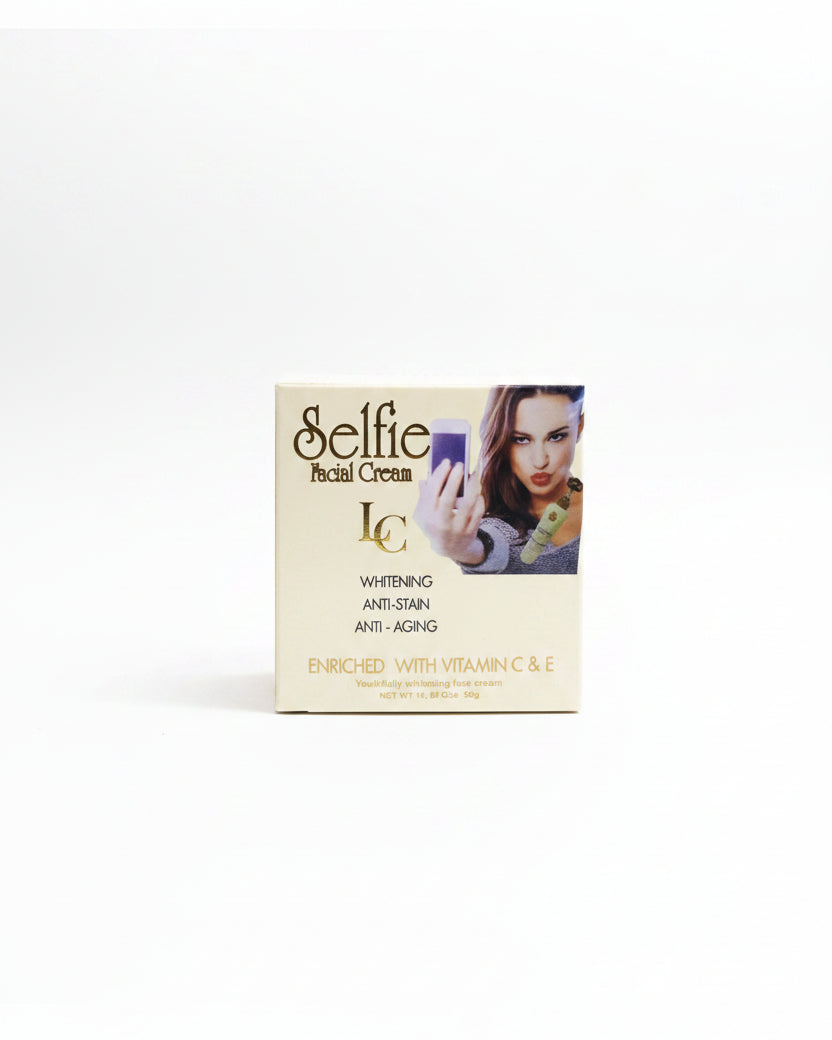 LC Selfie Facial Cream Whitening Anti-Stain Anti-Aging