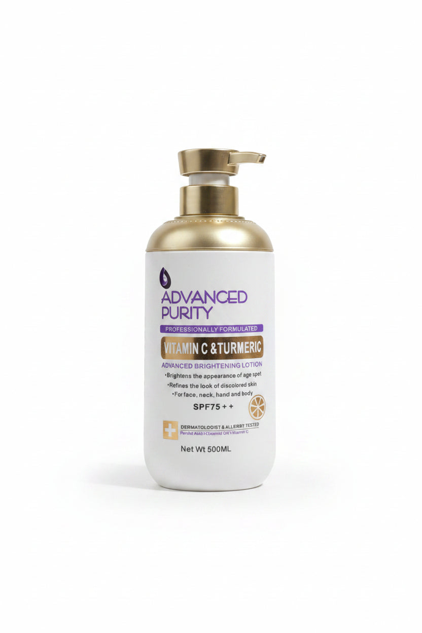Advanced Purity Vitamin C & Turmeric Advanced Brightening Lotion SPF75++