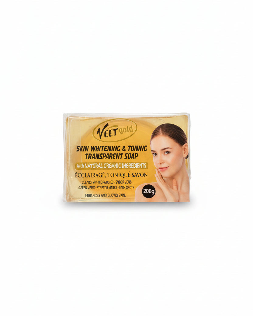 Veetgold Skin Extra Lightning & Toning Transparent Soap