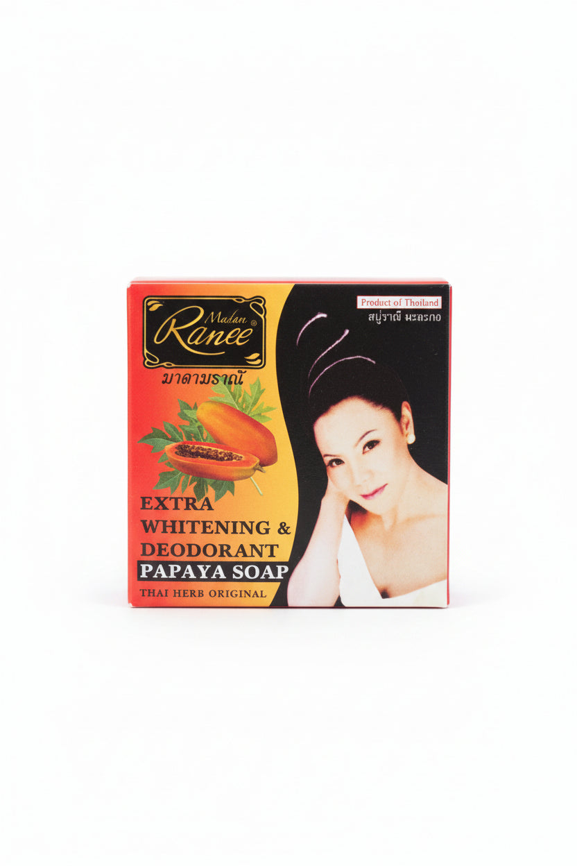 Madam Ranee Extra Whitening & Deodorant Papaya Soap