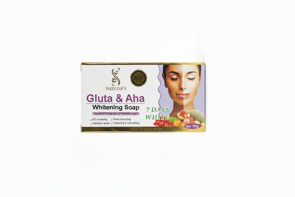 Sheeda's Gluta & AHA Whitening Soap