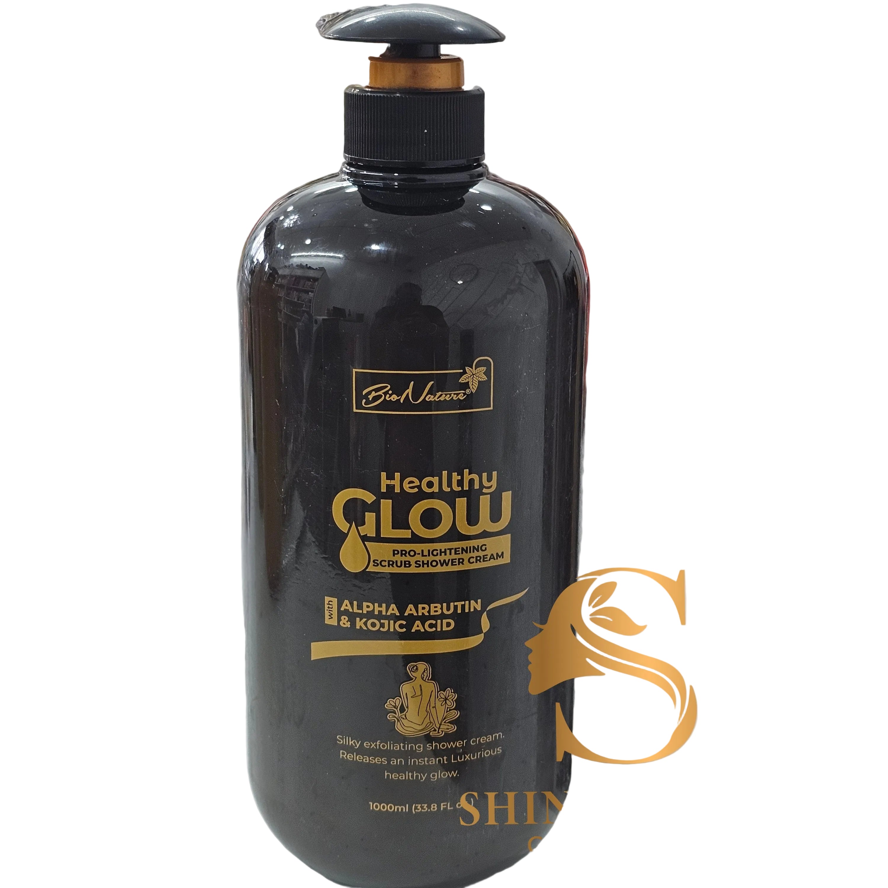 Bio Nature Healthy Glow Pro-Lightening Scrub Shower Cream