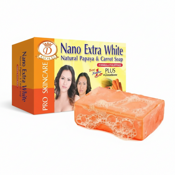 Nano Extra Carrot & Papaya Ligtening Soap