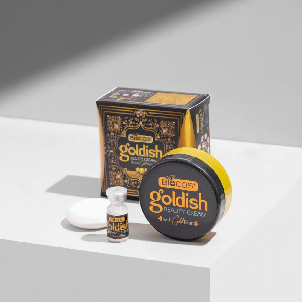 Bio Gold Extra Lightening Skincare Set (Cream, Serum, Soap & Capsules)