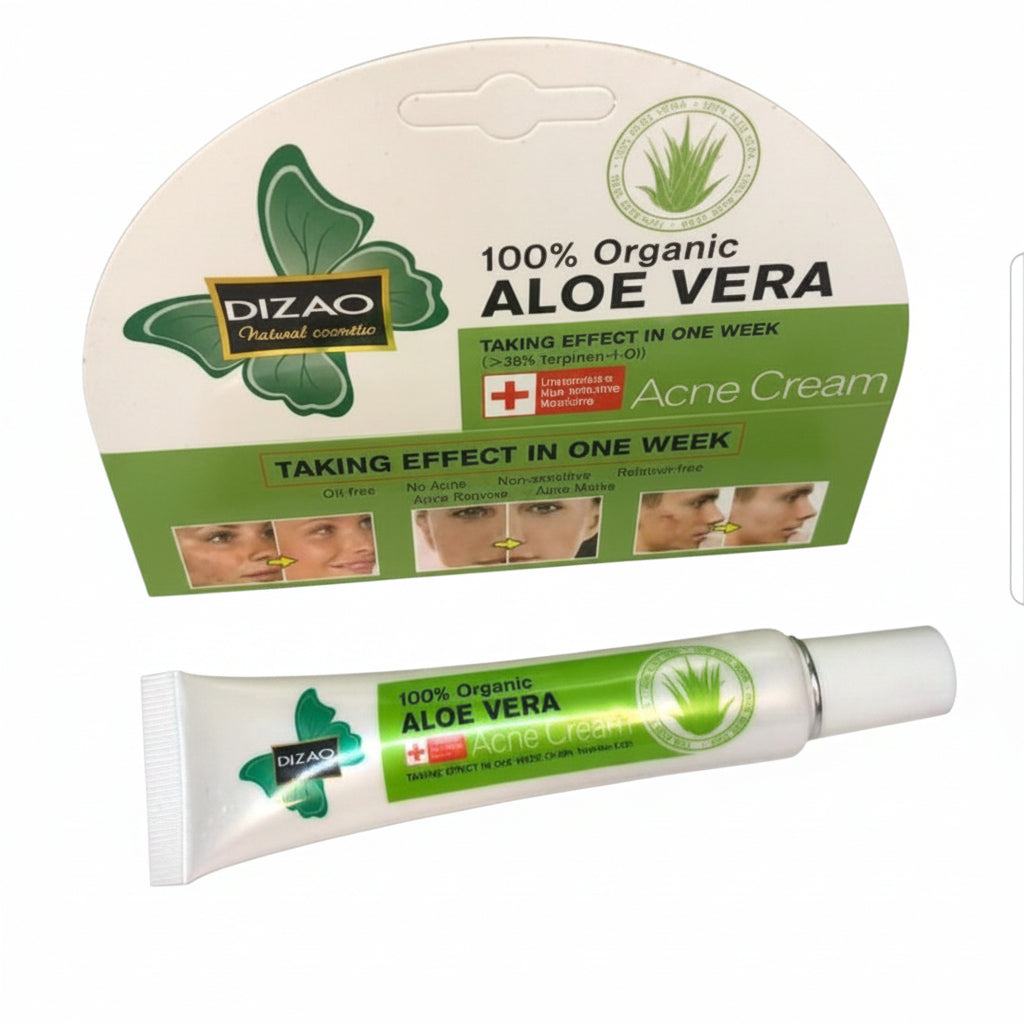 Dizao 100% Organic Aloe Vera Acne Cream