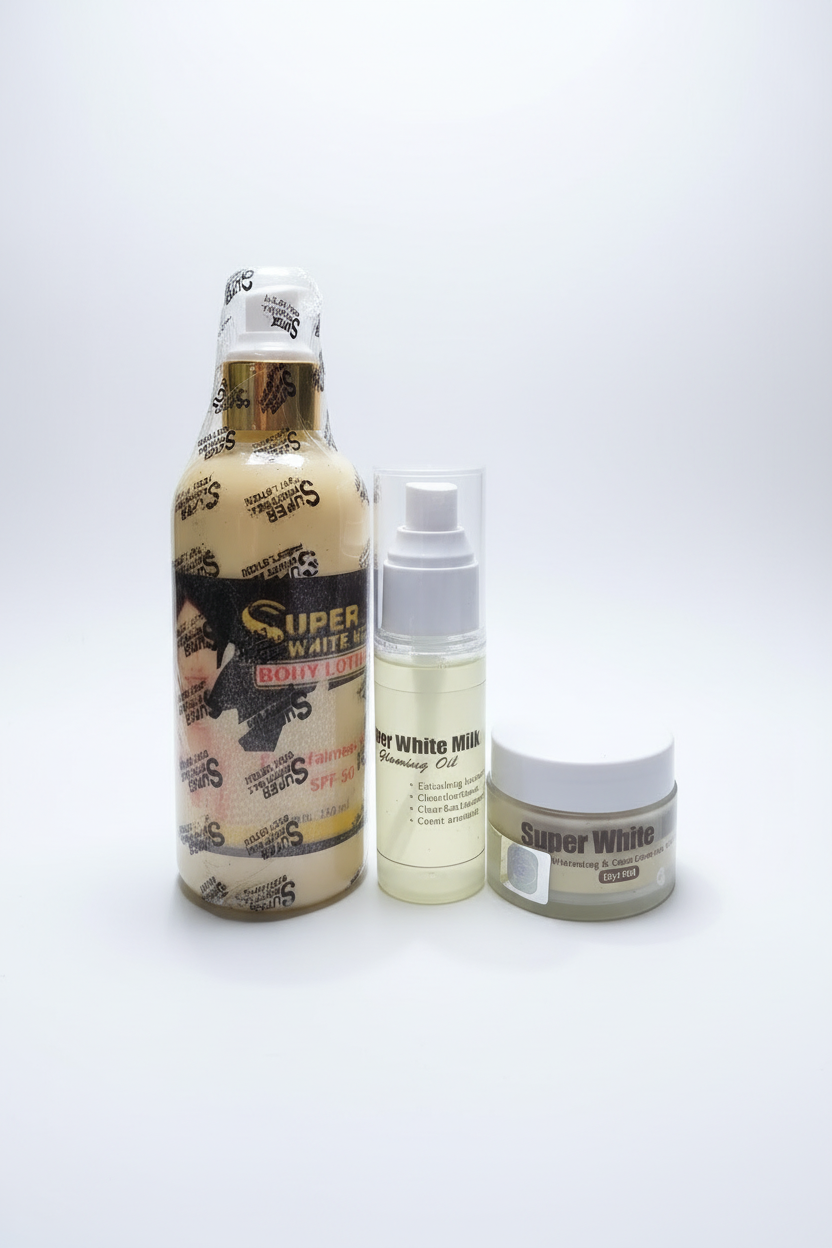 Super White Milk Ligtening Set