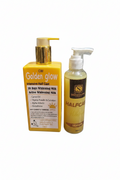 Golden Glow Extra Lightening Body Milk & Halfcast Serum Set