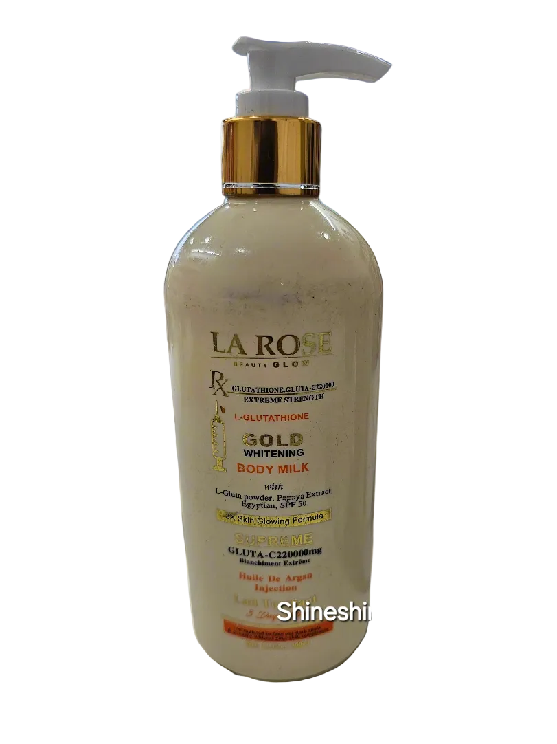 La Rose Beauty Glow L-Glutathione Gold Extra Lightening Body Milk
