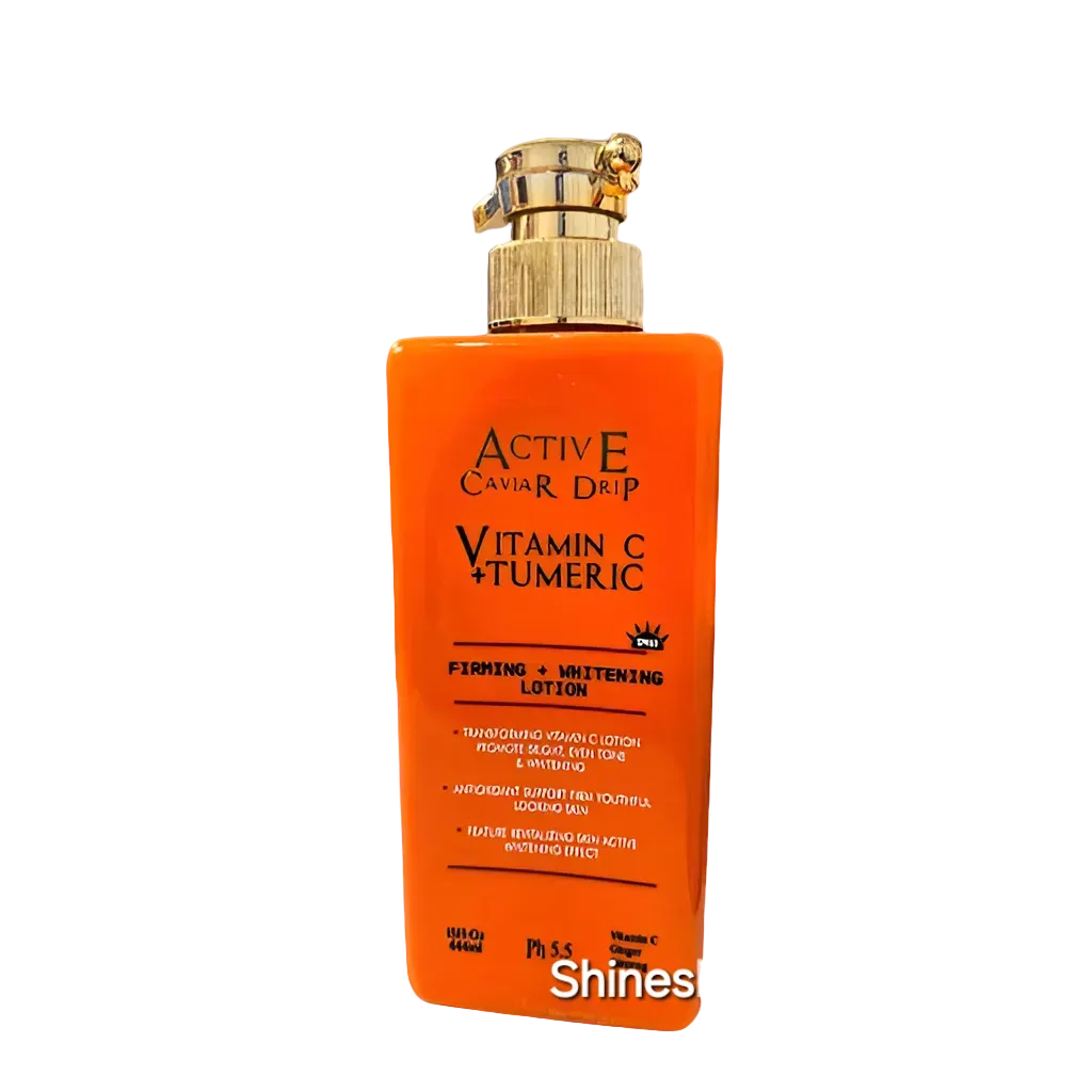 Active Caviar Drip Vitamin C + Turmeric Firming & Extra Lightening Lotion