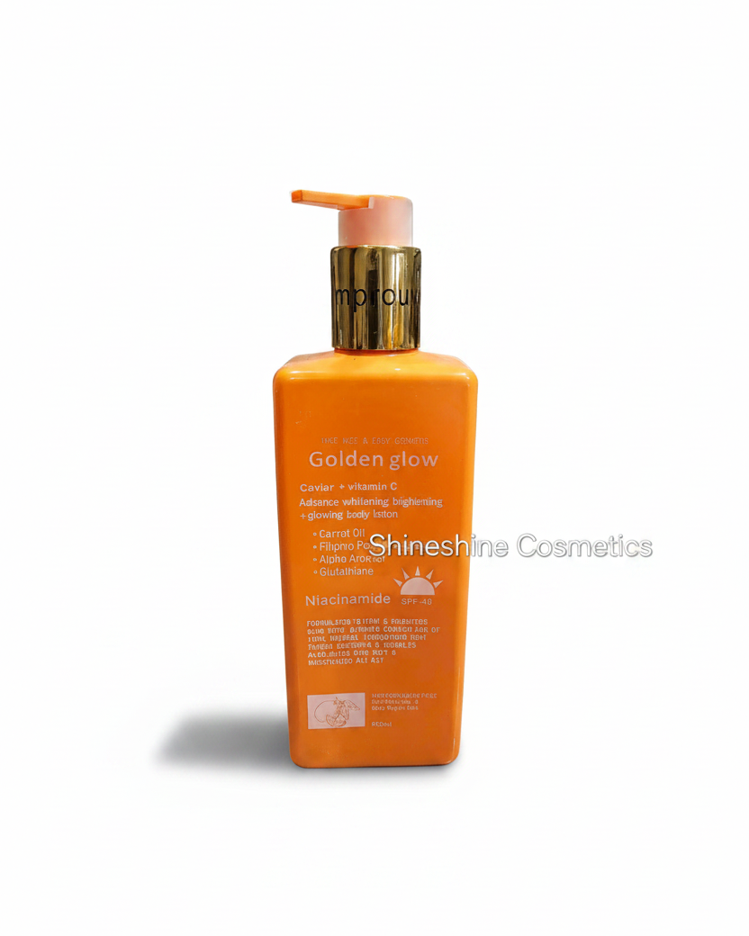 Golden Glow Caviar + Vit C Brigtening & Glowing Lotion