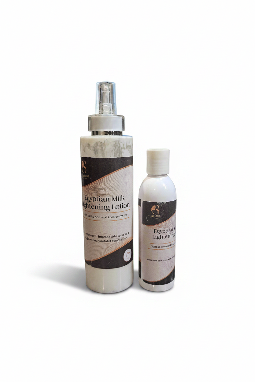 Shine Shine Egyptian Milk Extra Lightening Lotion + Oil Set