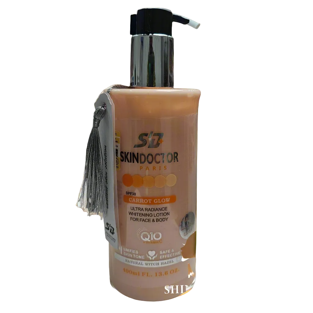 Skin Doctor Carrot Glow Ultra Radiance Extra Lightening Lotion (Face & Body)