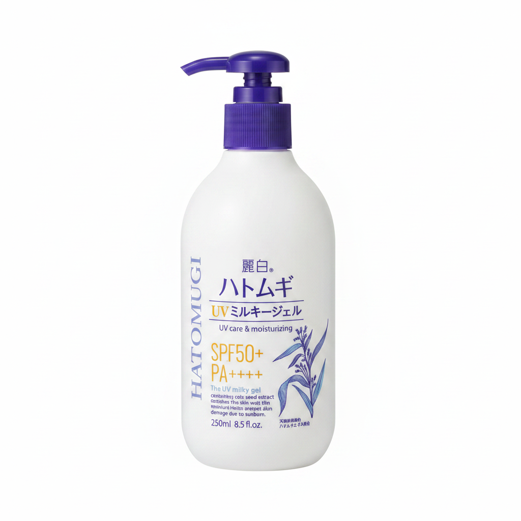 Hatomugi UV Milky Gel SPF50+ Sunscreen