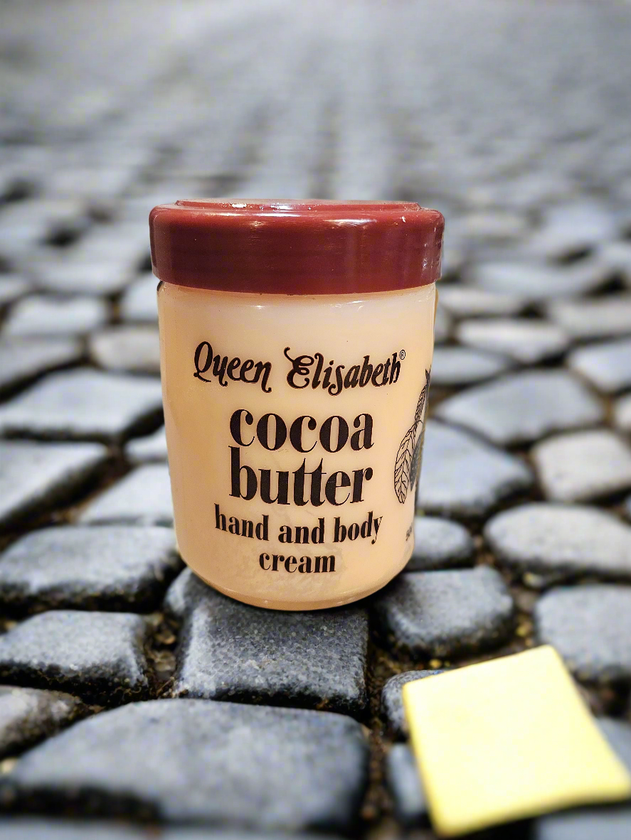Queen Elizabeth Cocoa Butter Hand & Body Cream
