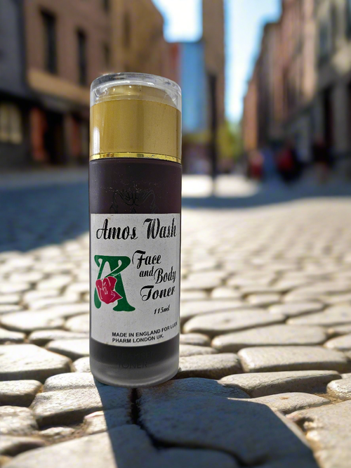 Amos Lightening Wash Face & Body Toner