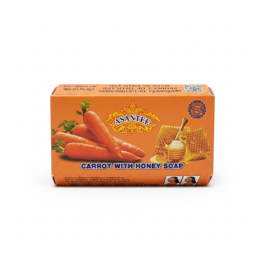 Asantee Papaya & Honey Soap (Q10 AHA + BHA)