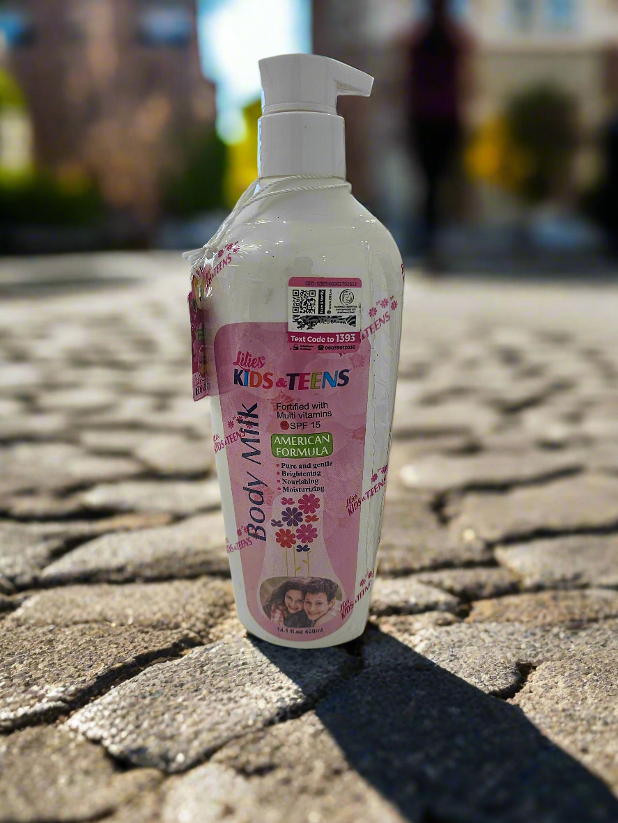 Lilies Kids & Teens Body Milk (SPF 15)