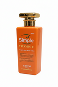 Simple Vitamin C Extra Lightening Body Milk SPF50