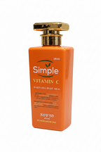 Simple Vitamin C Extra Lightening Body Milk SPF50