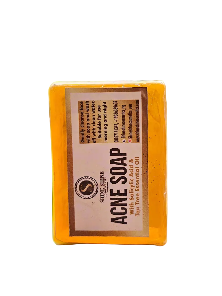 Shine Shine Cosmetics Acne Soap (Salicylic Acid & Tea Tree Oil)