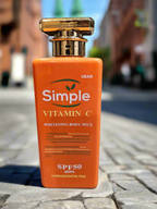Simple Vitamin C Extra Lightening Body Milk SPF50