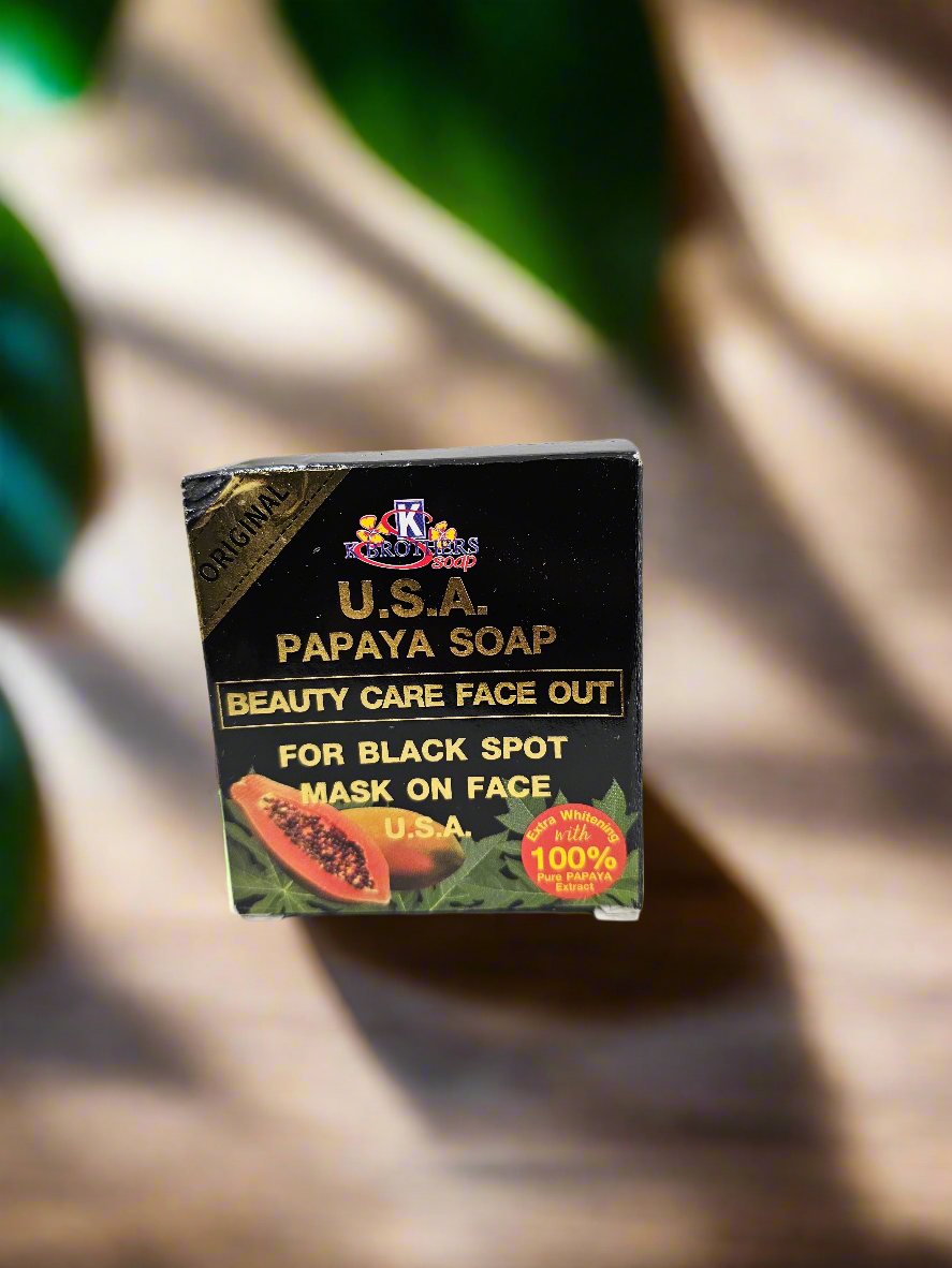 U.S.A Papaya Soap (Beauty Care Face Out)