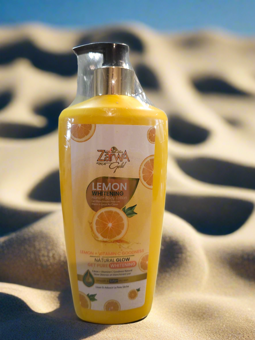 Zarwa Gold Lemon Extra Lightening Hand & Body Lotion