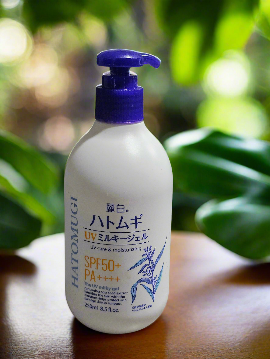 Hatomugi UV Milky Gel SPF50+ Sunscreen