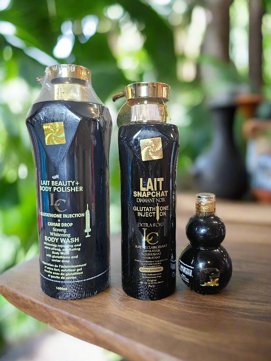 Lait Snapchat Black Diamond Extra Lightening 3-Piece Set Lotion