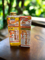 Veetgold Turmeric Extra Lightening Oil & Peeling Gel Set