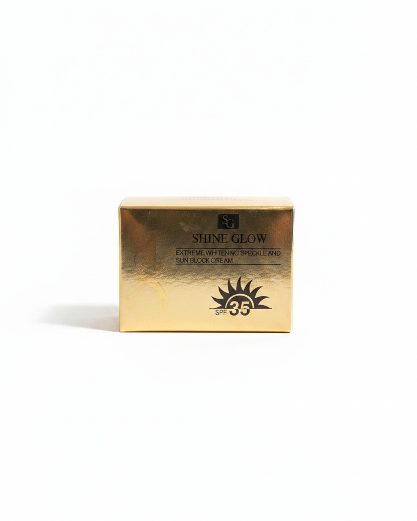 Shine Glow Extra Lightening Speckle and Sun Block Cream