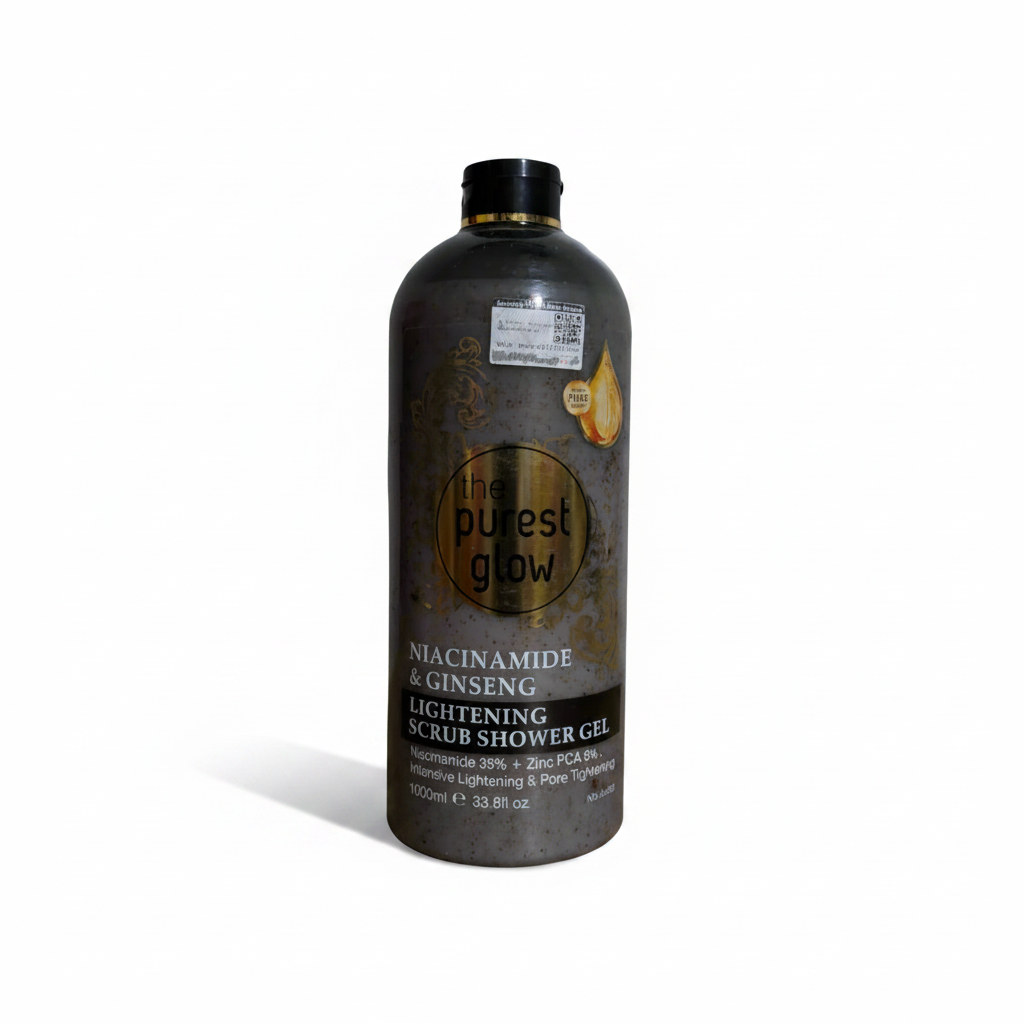 Purest Glow Niacinamide & Ginseng Extra Lightening Scrub Shower Gel