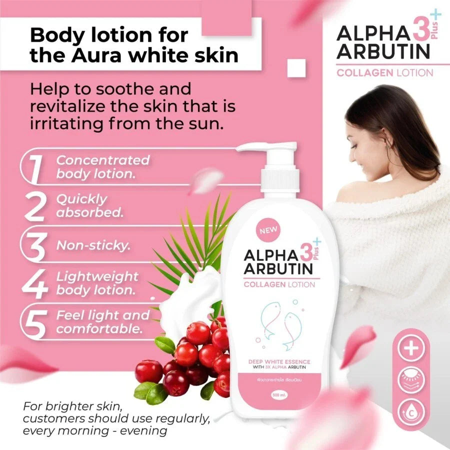 Alpha Arbutin 3+ Plus Collagen Lotion