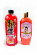 SK Duchess Glow Blood Orange Blossom Shower Gel & Glutathione Vitamin C Face & Body Lotion Set