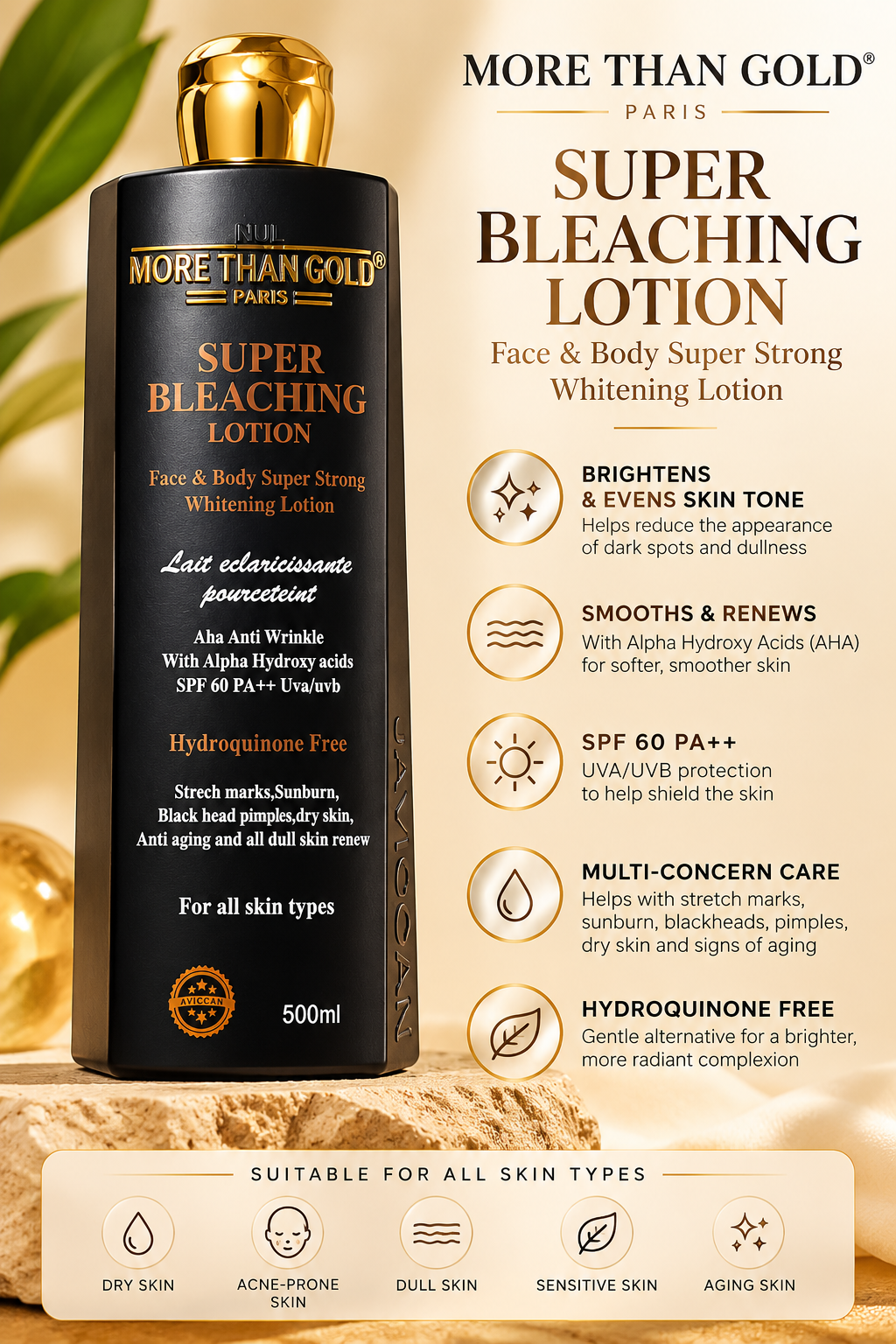 More Than Gold Lotion