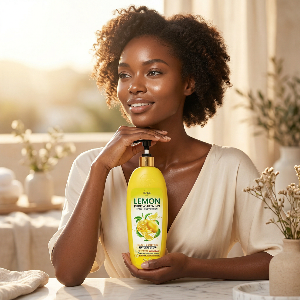 Crave Pure Lemon Whitening Body Lotion 16.9 oz
