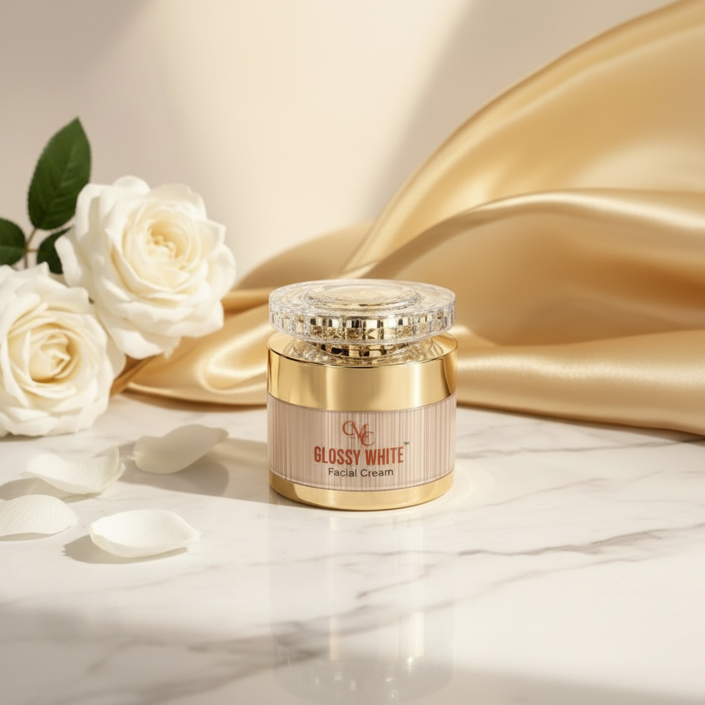 Glossy White Face Cream