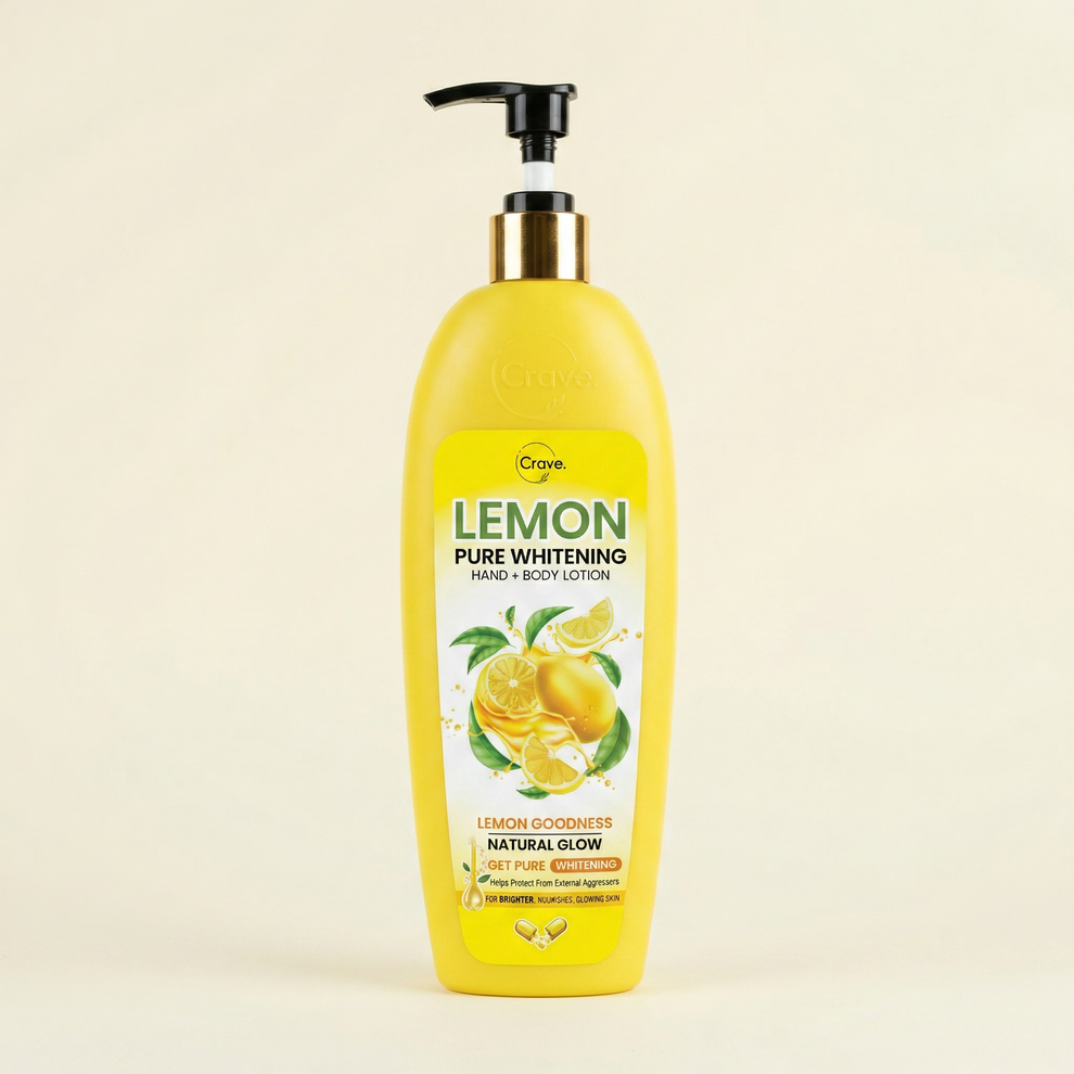 Crave Pure Lemon Whitening Body Lotion 16.9 oz