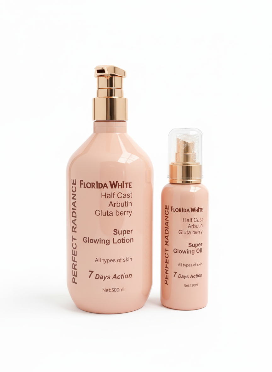 Florida White Radiance Set (Lotion + Glowing Oil)