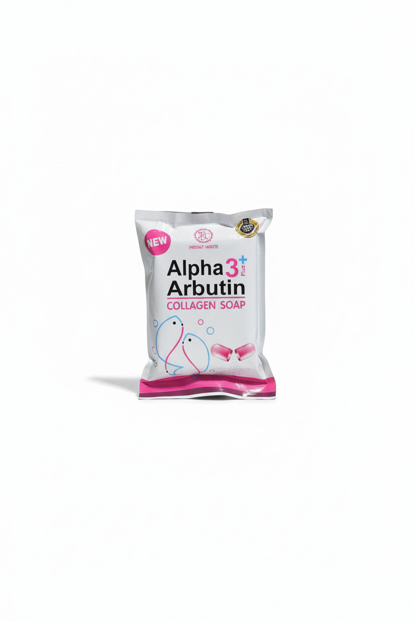 Alpha Arbutin Collagen Soap (3+ Plus)