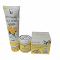 Acne Brightening Face Care Set (Cleanser + Cream + Pads)