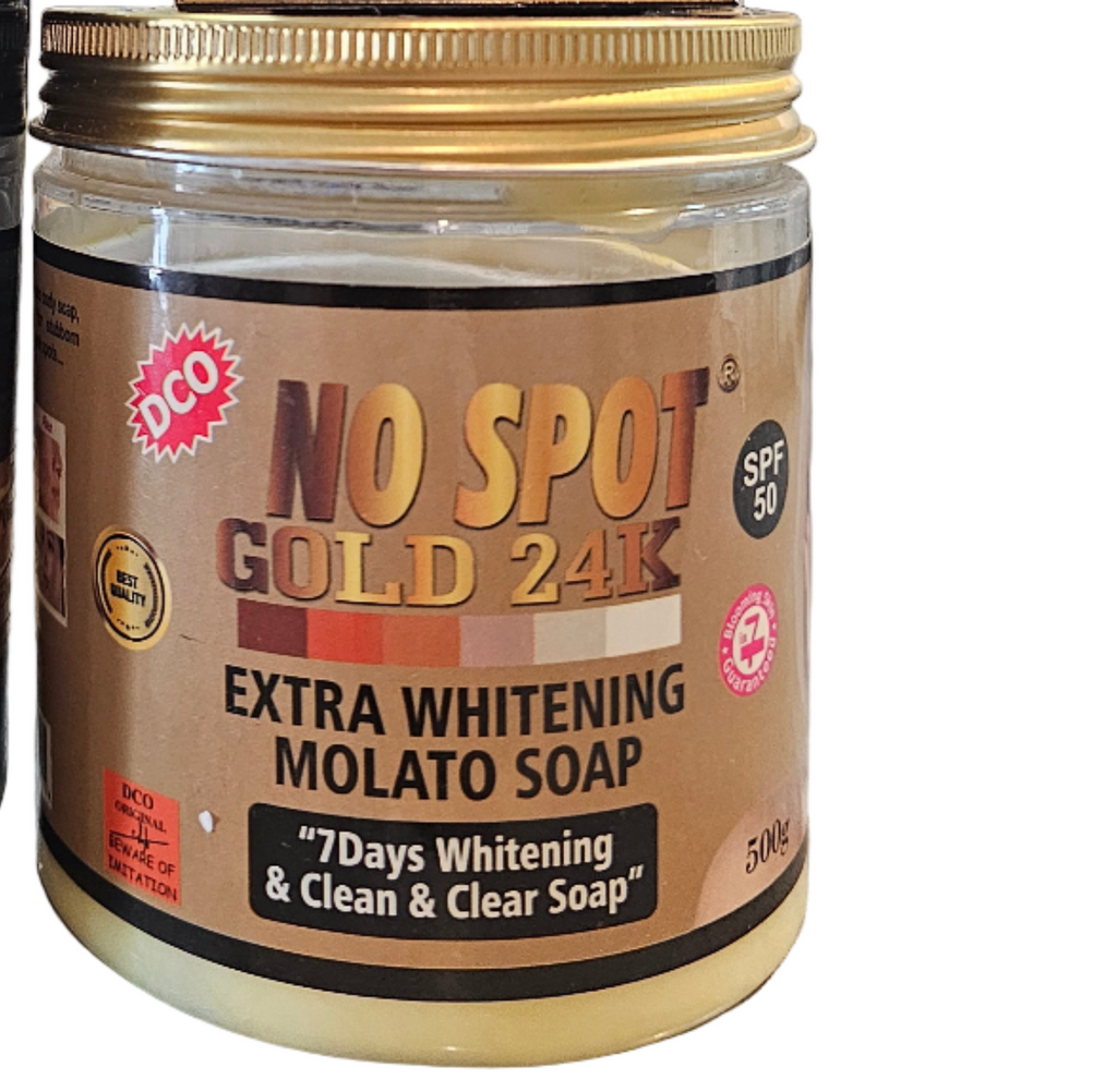 No Spot Gold 24K Extra Lightening Molato Soap
