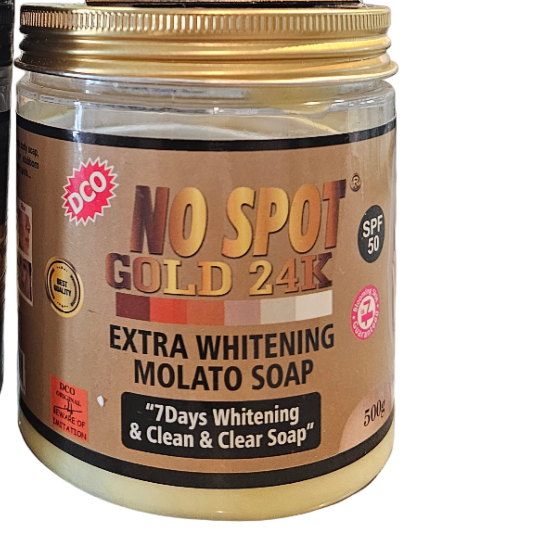 No Spot Gold 24K Extra Lightening Molato Soap