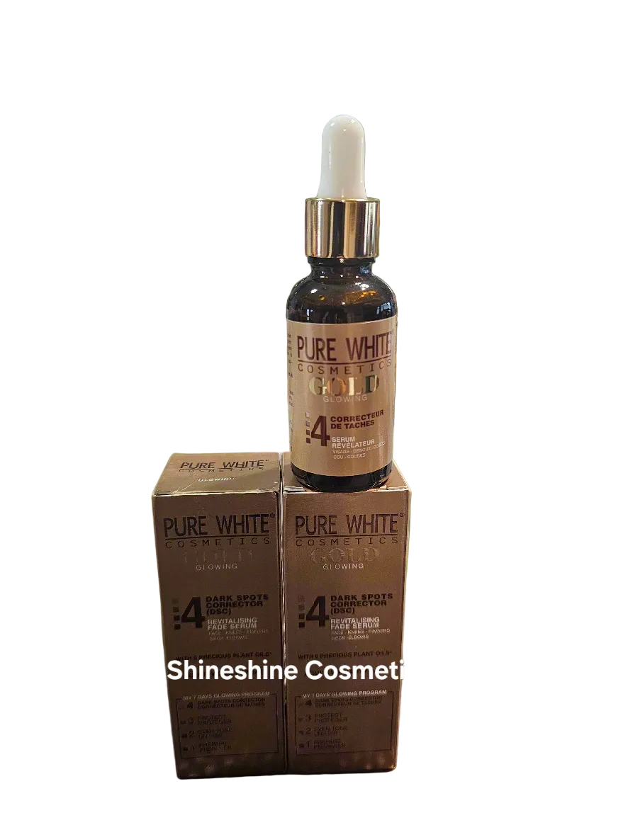 Pure White Gold Glowing Dark Spots Corrector Serum