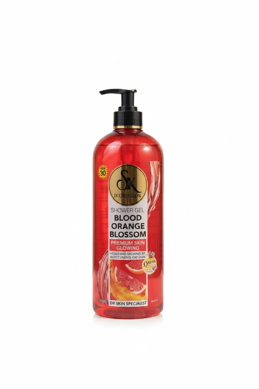 SK Duchess Glow Blood Orange Blossom Premium Skin Glowing Shower Gel