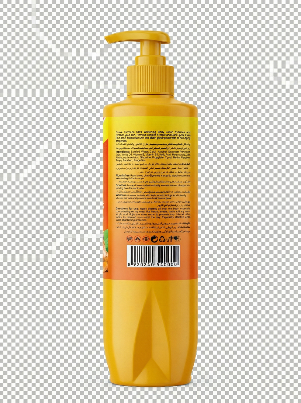 Crave Tumeric Ultra Whitening Lotion