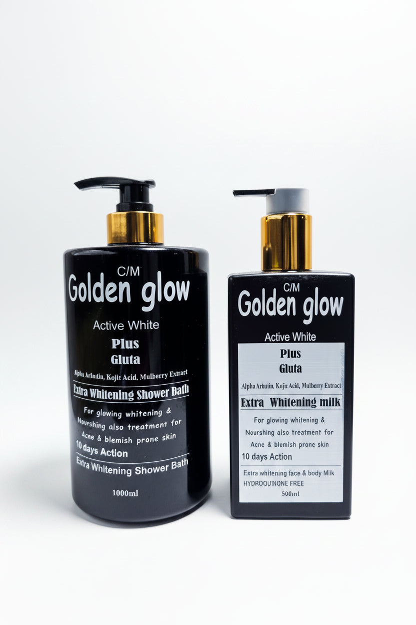 Golden Glow Lightening Body Lotion & Body wash